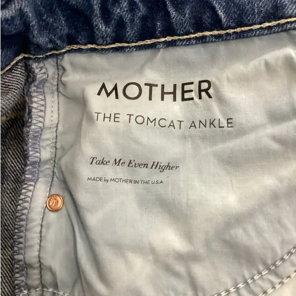 Mother Denim Superior The Tomcat Ankle Jeans In Take Me Even Higher Size 29 - Picture 16 of 16